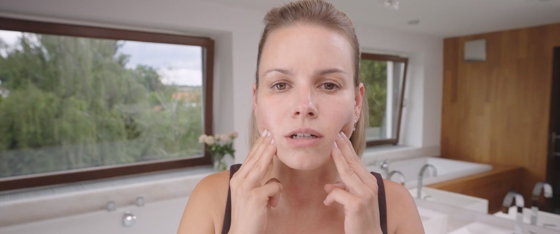 Face joga — technika na prokrvení pleti